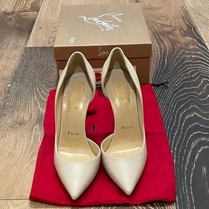 Christian Louboutin Iriza in Ivory.